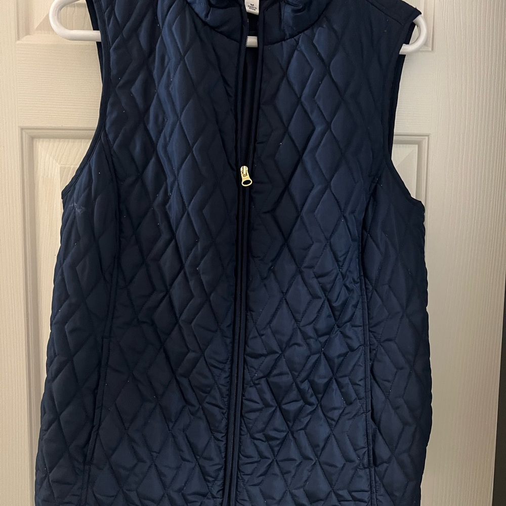 Navy blue vest
